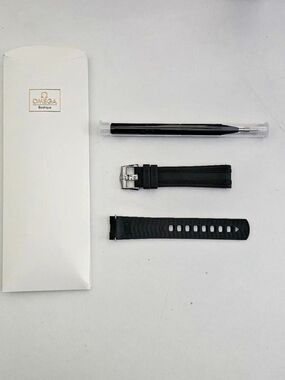 OMEGA OEM Rubber Strap and Spring Bar Tool Black